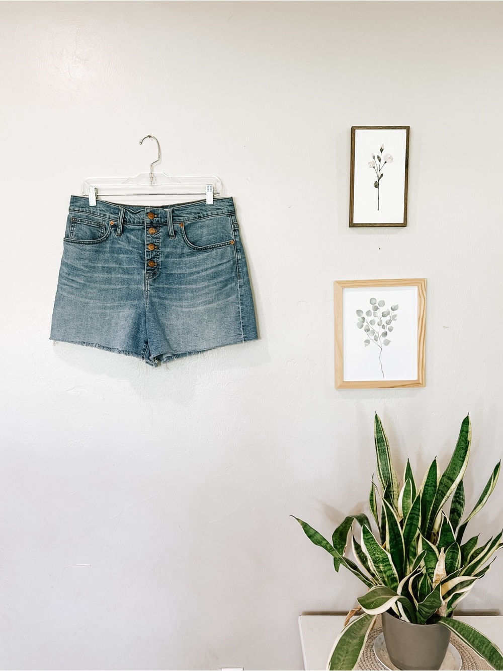 Madewell denim shorts